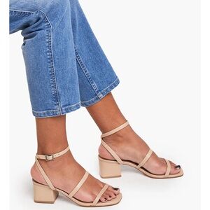 ABLE Block Heel Sandals NWT